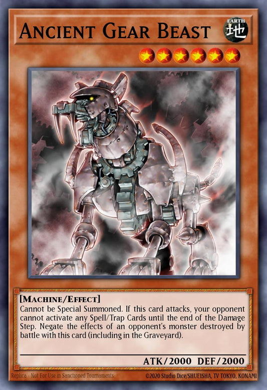 [DR3-EN187] Ancient Gear Beast