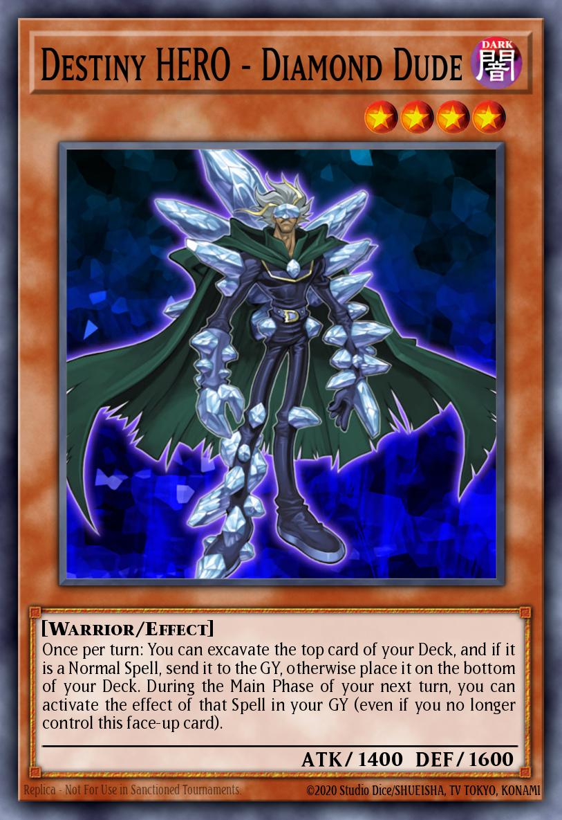 [LCGX-EN124] Destiny HERO - Diamond Dude