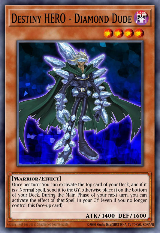 [LCGX-EN124] Destiny HERO - Diamond Dude