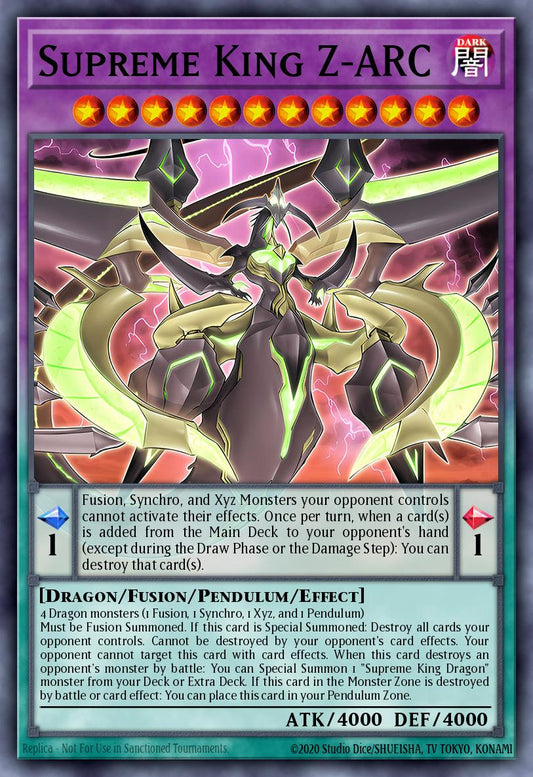 [RA04-EN284] Supreme King Z-ARC