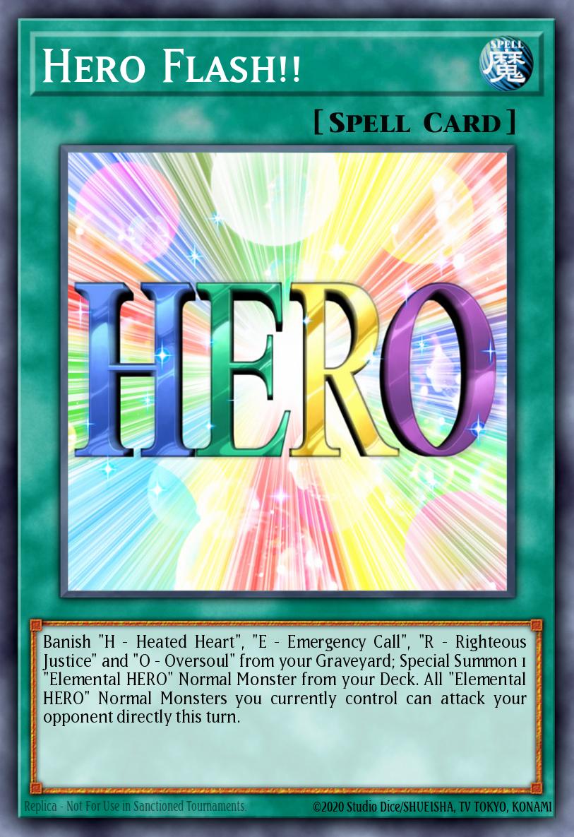 [LCGX-EN092] Hero Flash!!