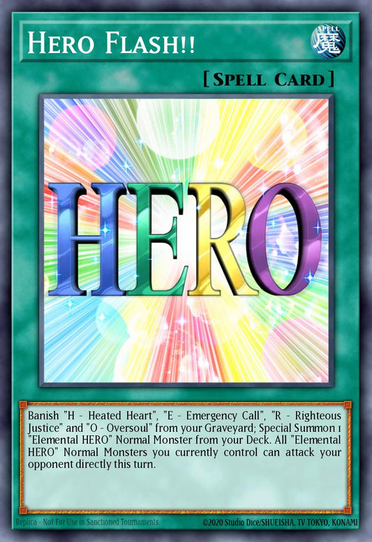 [LCGX-EN092] Hero Flash!!