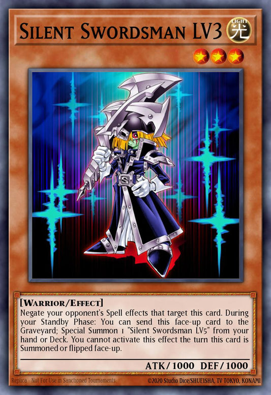 [DR3-EN069] Silent Swordsman LV3