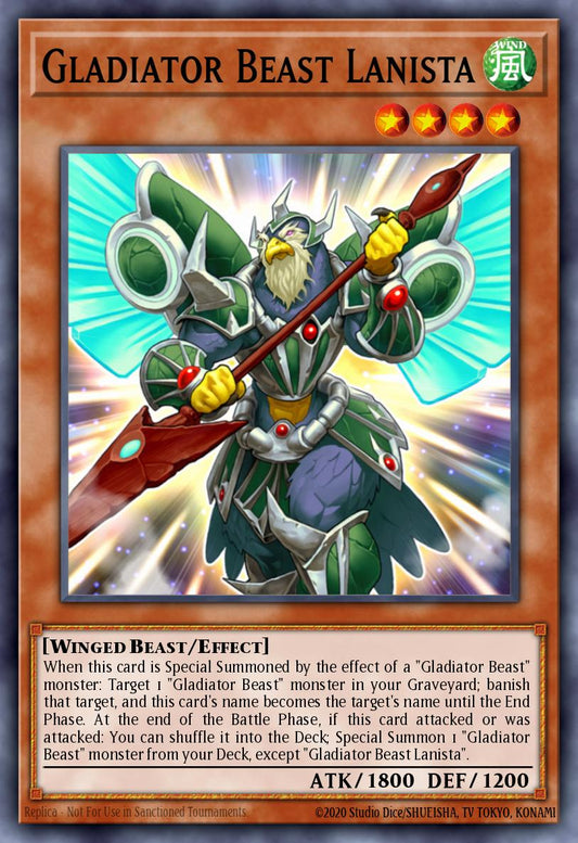 [RYMP-EN106] Gladiator Beast Lanista