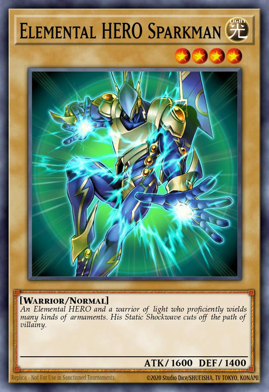 [LCGX-EN006] Elemental HERO Sparkman