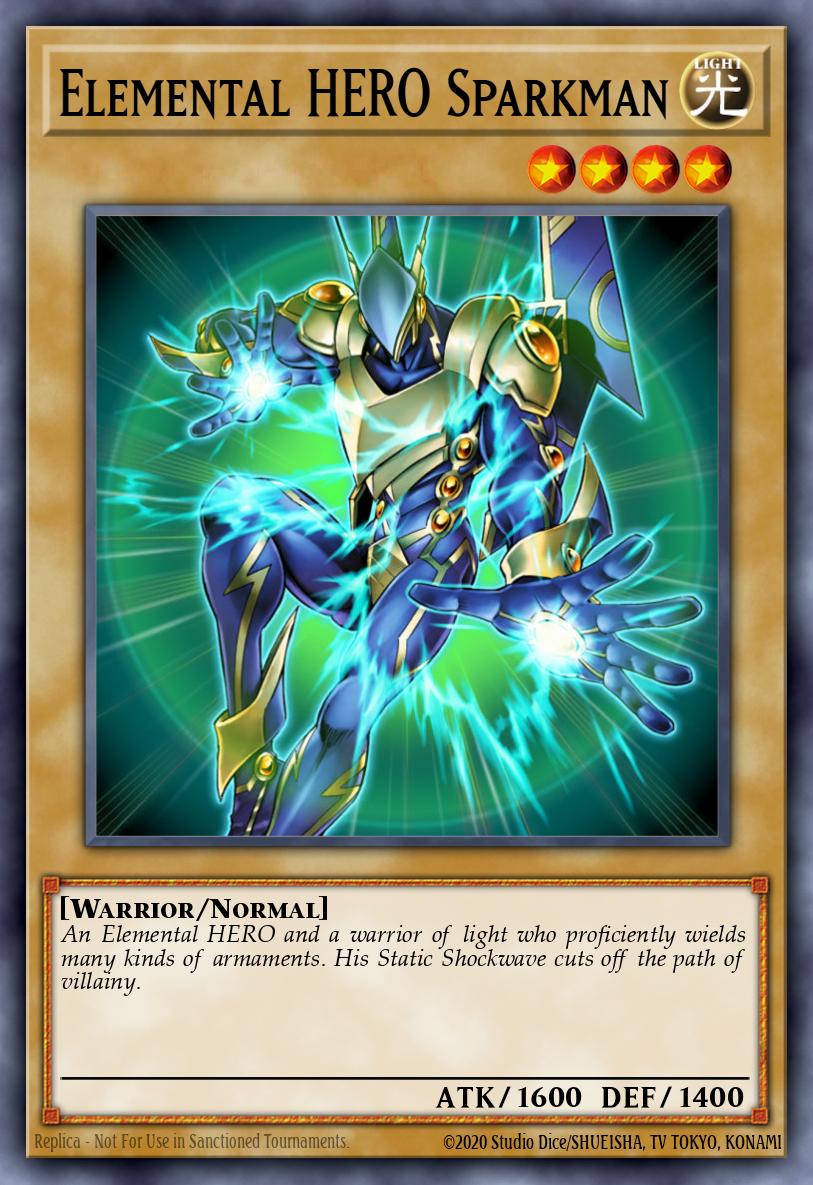 [LCGX-EN007] Elemental HERO Sparkman