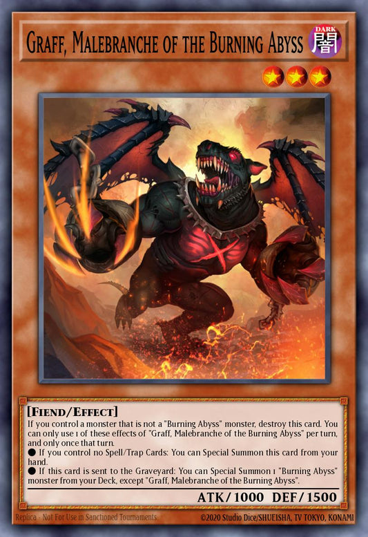 [RA04-EN234] Graff, Malebranche of the Burning Abyss
