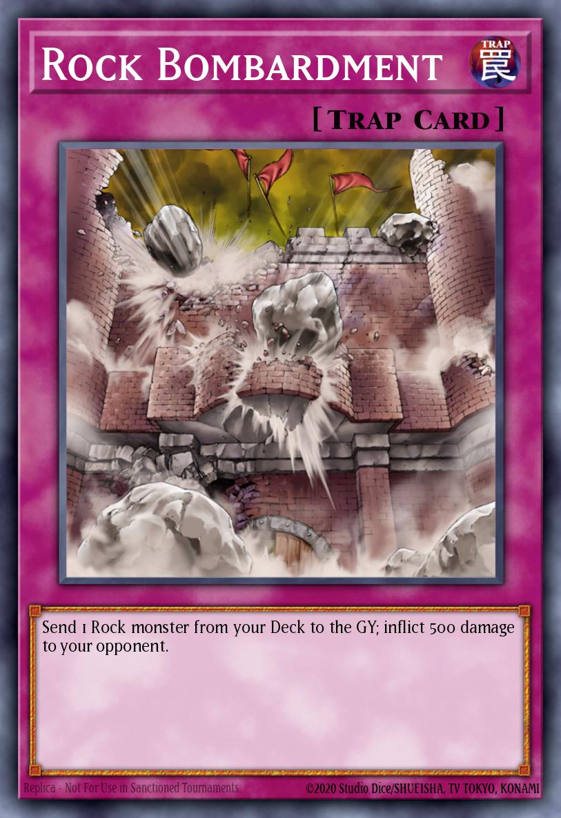 [DR3-EN235] Rock Bombardment