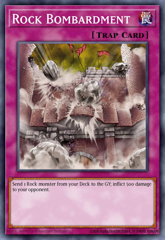 [DR3-EN235] Rock Bombardment