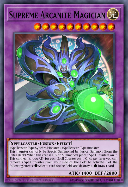 [STBL-EN038] Supreme Arcanite Magician