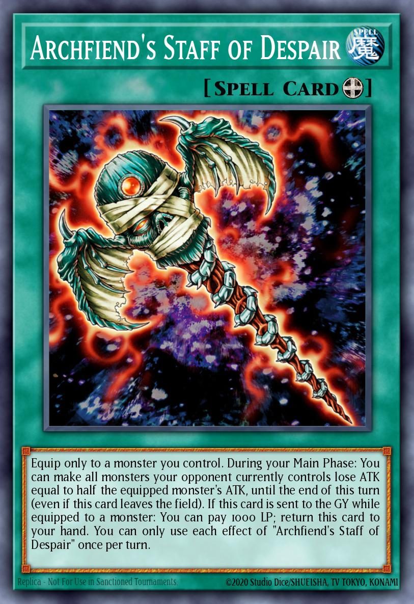 [MP22-EN036] Archfiend's Staff of Despair