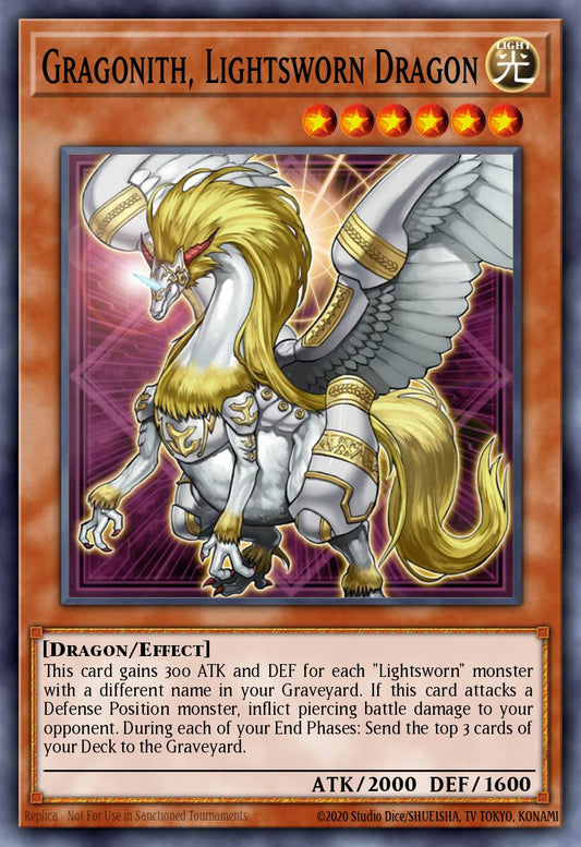 [LODT-EN025] Gragonith, Lightsworn Dragon