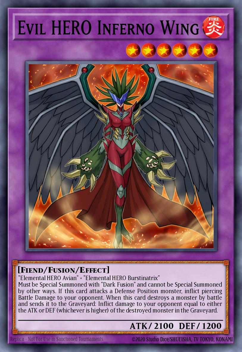 [LCGX-EN067] Evil HERO Inferno Wing