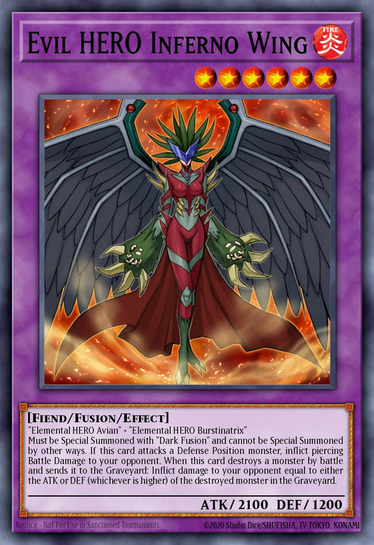 [LCGX-EN067] Evil HERO Inferno Wing