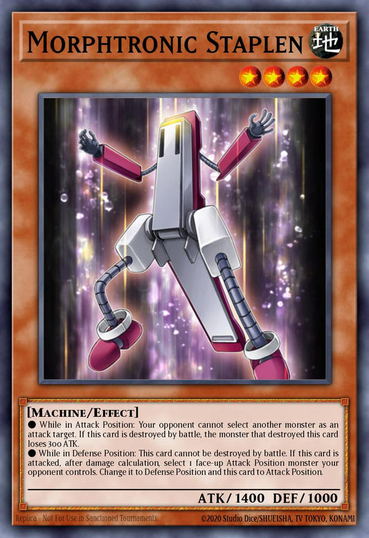 [EXVC-EN011] Morphtronic Staplen