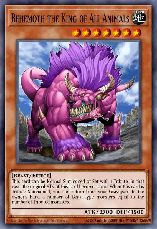 [DR3-EN134] Behemoth the King of All Animals
