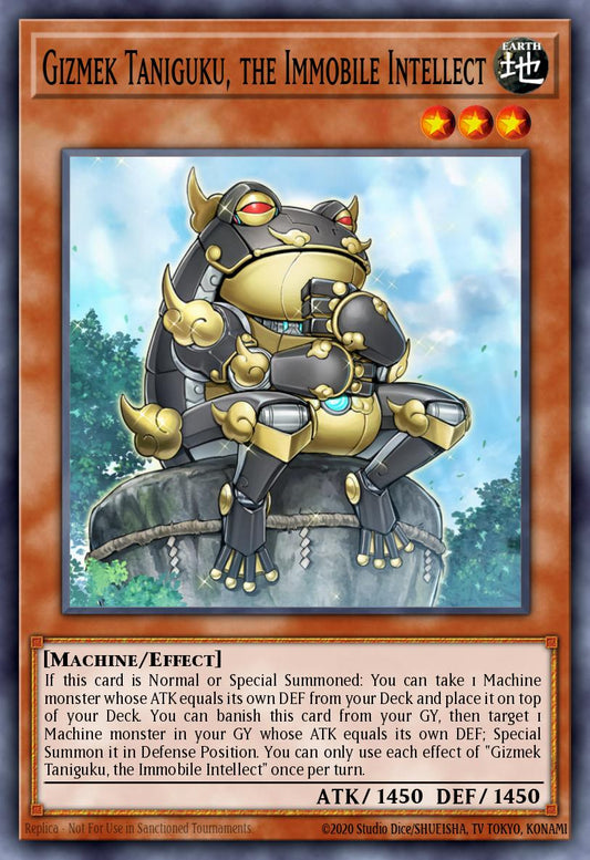 [DAMA-EN017] Gizmek Taniguku, the Immobile Intellect