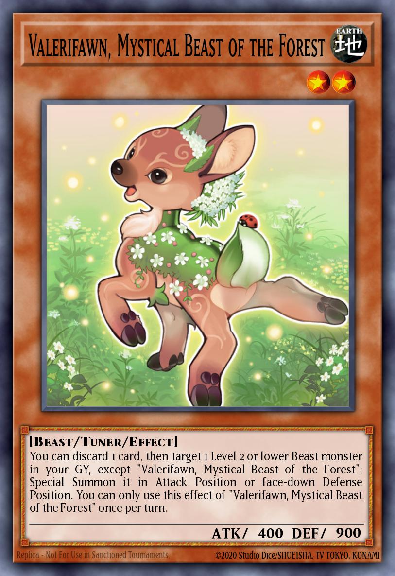 [AC18-EN019] Valerifawn, Mystical Beast of the Forest
