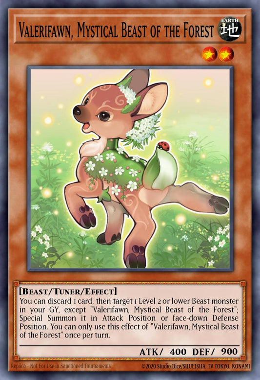 [AC18-EN019] Valerifawn, Mystical Beast of the Forest