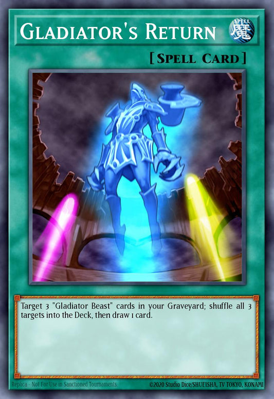 [LCGX-EN255] Gladiator's Return