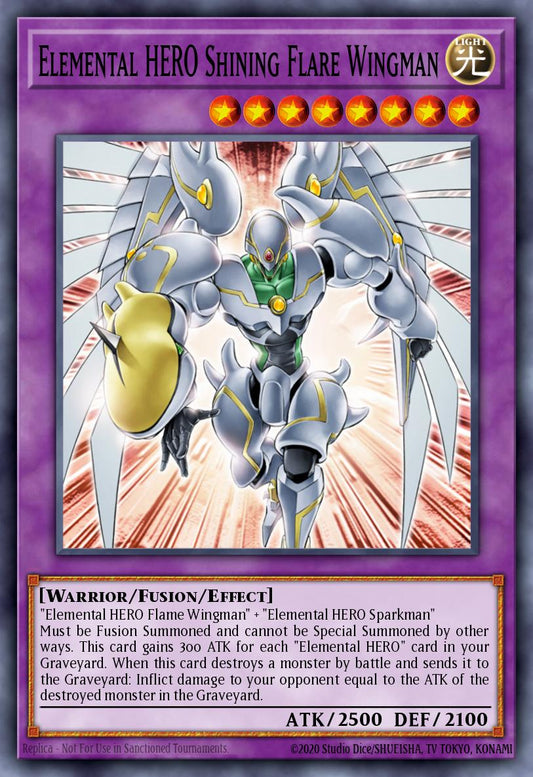 [LCGX-EN050] Elemental HERO Shining Flare Wingman