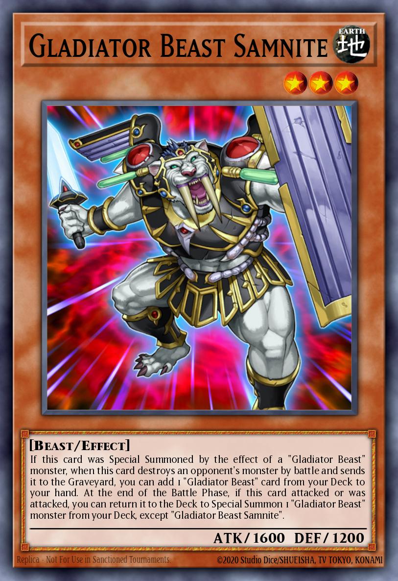 [TU01-EN004] Gladiator Beast Samnite