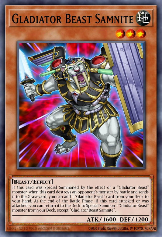 [MZTM-EN069] Gladiator Beast Samnite