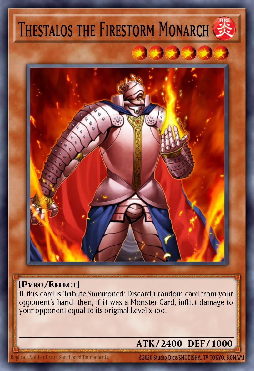 [DR3-EN081] Thestalos the Firestorm Monarch