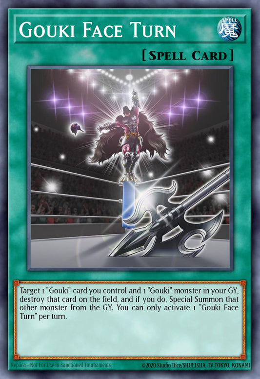 [MP19-EN036] Gouki Face Turn