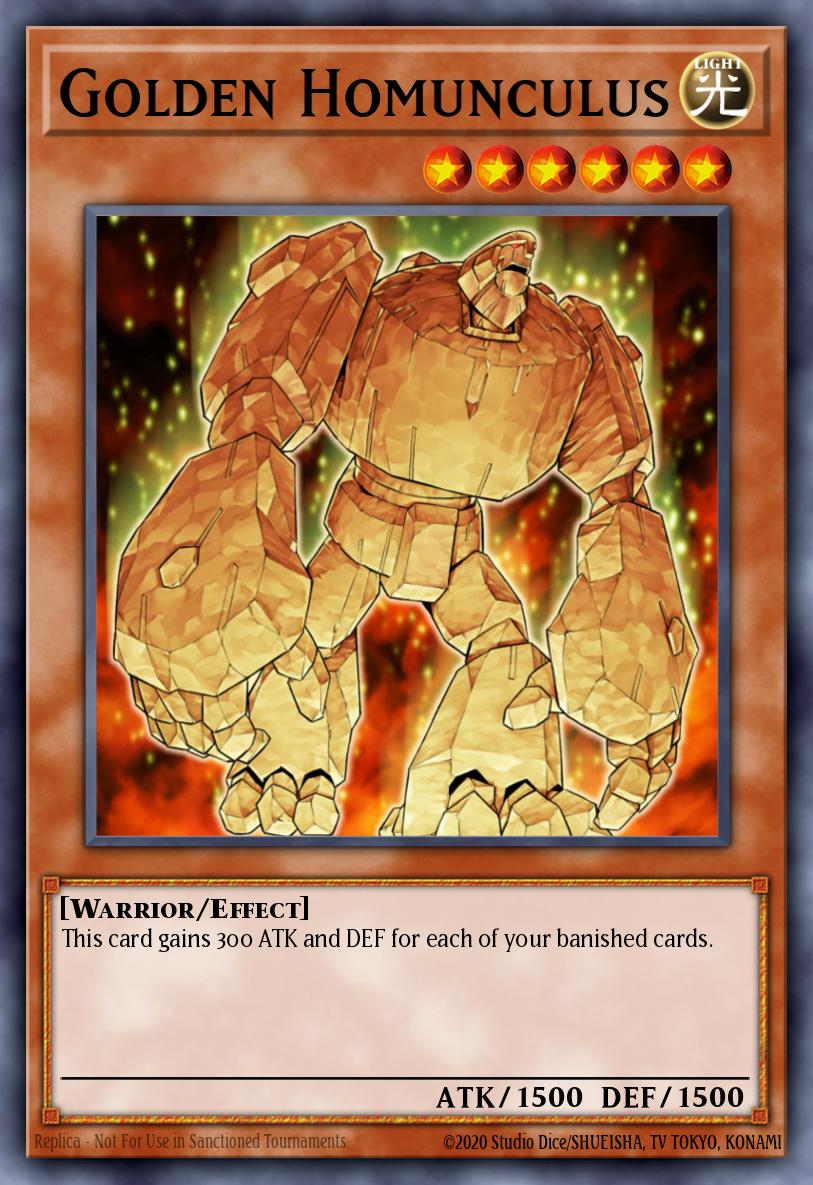 [SDDE-EN004] Golden Homunculus
