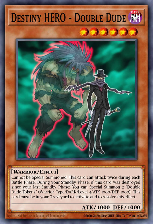[LCGX-EN126] Destiny HERO - Double Dude