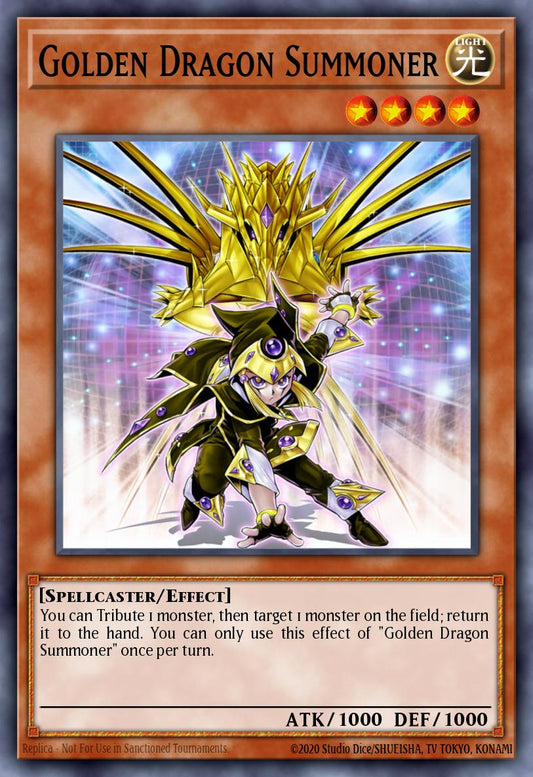 [YS14-EN016] Golden Dragon Summoner