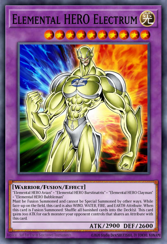 [LCGX-EN052] Elemental HERO Electrum