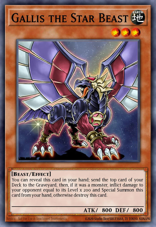 [LCGX-EN041] Gallis the Star Beast