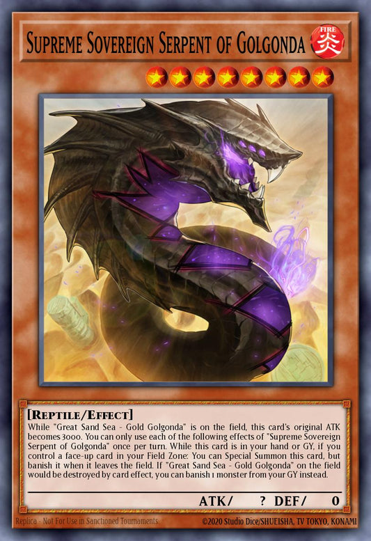 [LIOV-EN004] Supreme Sovereign Serpent of Golgonda