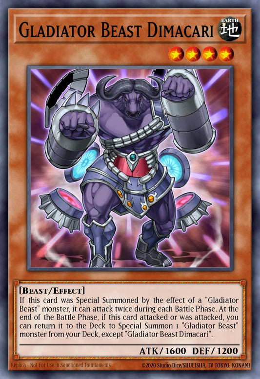 [GLAS-EN023] Gladiator Beast Dimacari