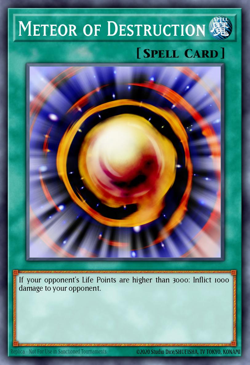 [DR3-EN161] Meteor of Destruction