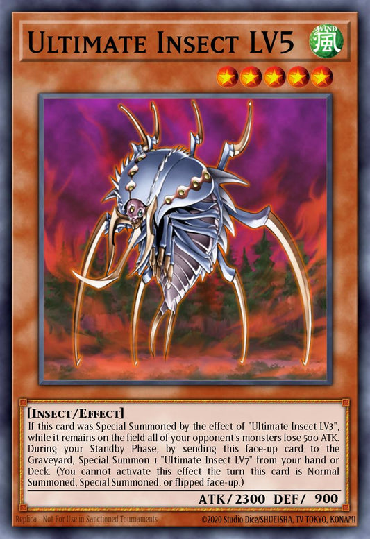 [DR3-EN127] Ultimate Insect LV5