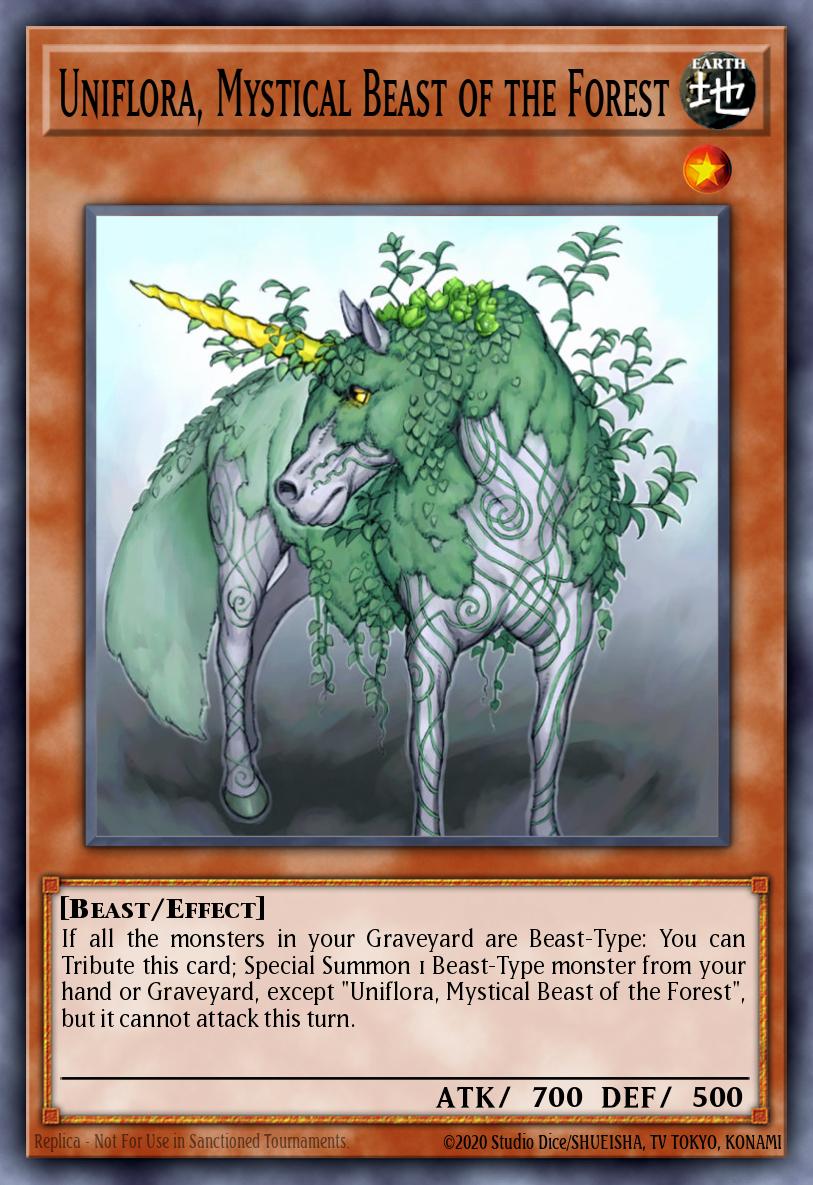 [OP17-PT035] Uniflora, Mystical Beast of the Forest