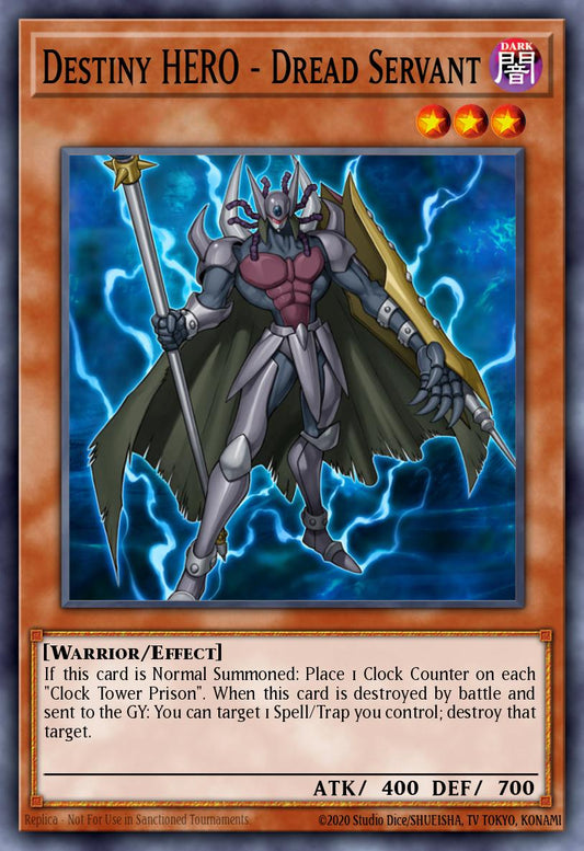 [LCGX-EN137] Destiny HERO - Dread Servant