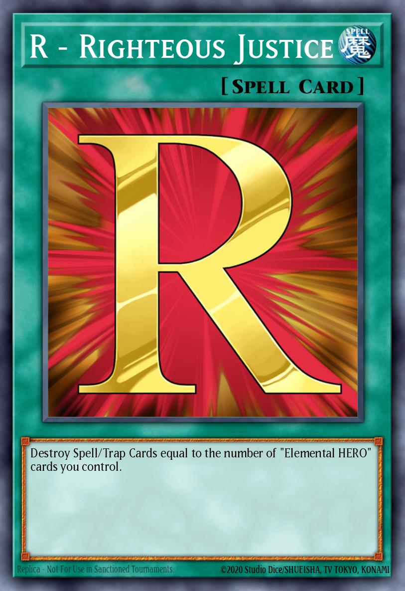 [SGX1-ENA17] R - Righteous Justice