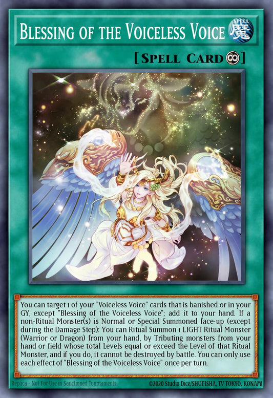[LEDE-EN062] Blessing of the Voiceless Voice