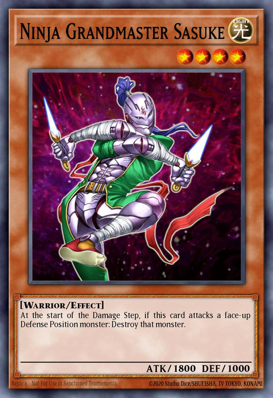 [DR3-EN019] Ninja Grandmaster Sasuke