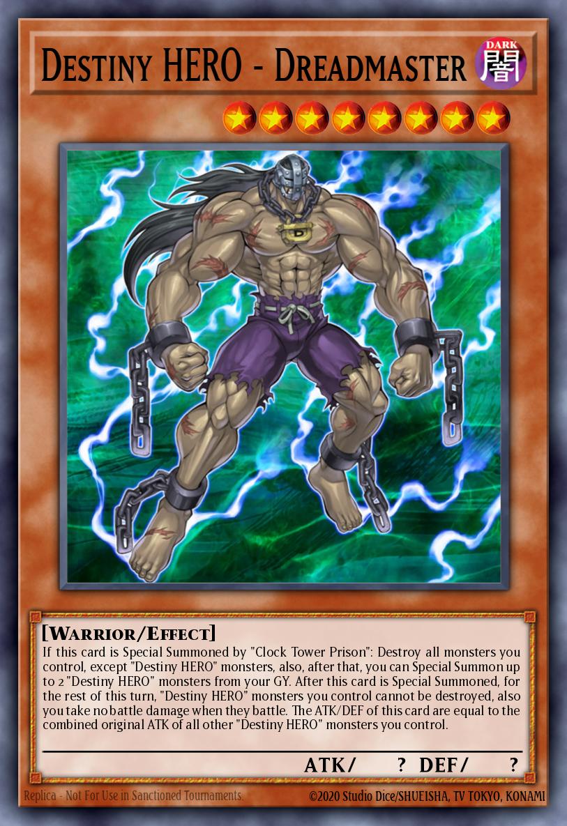 [LCGX-EN125] Destiny HERO - Dreadmaster