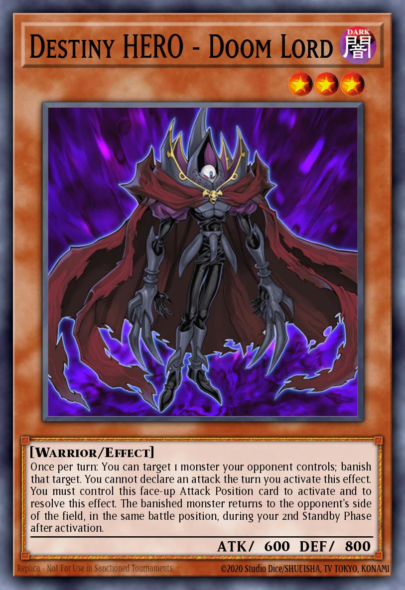 [LCGX-EN122] Destiny HERO - Doom Lord