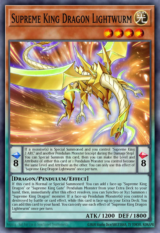 [MP24-EN387] Supreme King Dragon Lightwurm