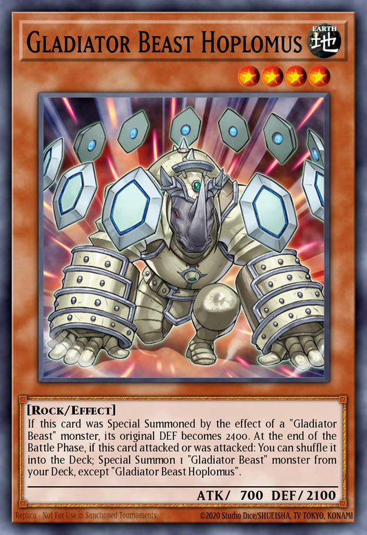 [LCGX-EN239] Gladiator Beast Hoplomus