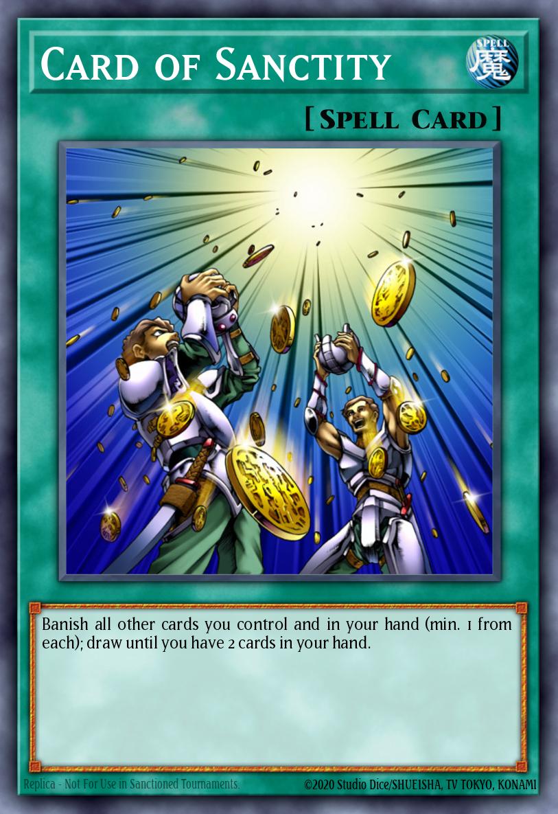 [DR3-EN217] Card of Sanctity
