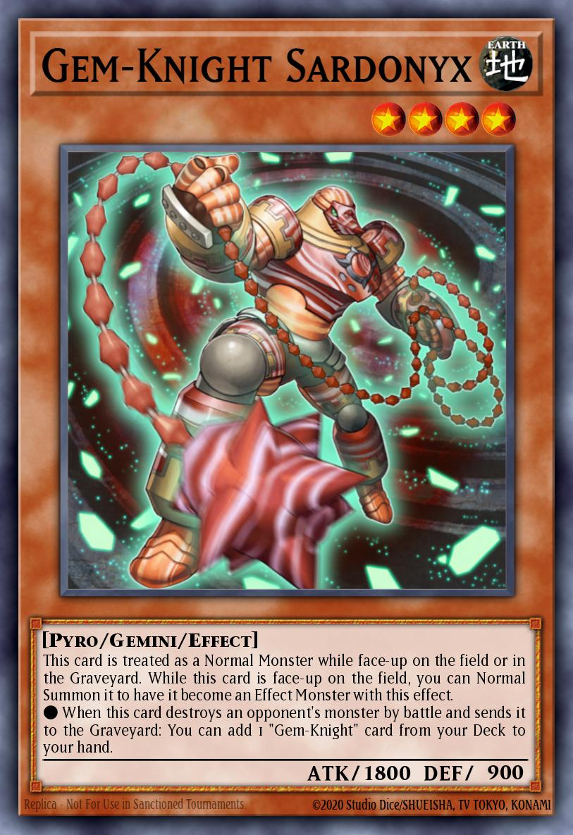 [HA07-EN001] Gem-Knight Sardonyx