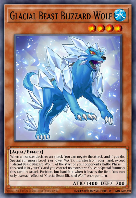 [BLAR-EN031] Glacial Beast Blizzard Wolf